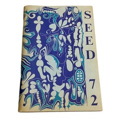 Vintage SEED 1972 Grissom High School Literary Magazine Yearbook Art Poetry