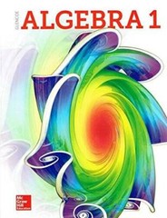 Algebra 1 – Textbook Binding By McGraw Hill – ACCEPTABLE