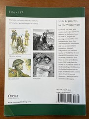 Irish Regiments in the World Wars – Osprey Elite Series , #147, 64 Pages, SB