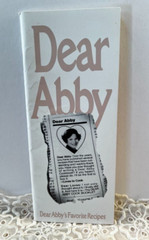 Vintage Dear Abby Favorite Recipes 52 Pages 3.5″X8.5″