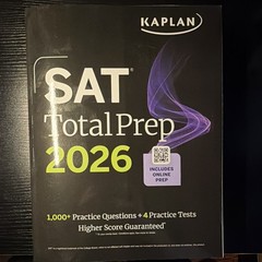 Kaplan SAT Total Prep 2026 Paperback Study Guide w/ Online Prep (912 Pages)