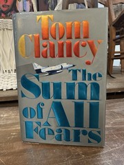 The Sum Of All Fears By Tom Clancy SIGNED 1st Edition w/ DJ