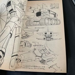 Animage Magazine Kunio Okawara Deign Note Appendix