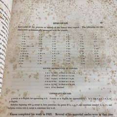 Extra Large 20 x 15 Antique Book Indian Tribes Of North America NO Illustrations