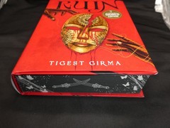 Tigest Girma Hand Signed Hardback Book Eternal Ruin JSA #CJ62325