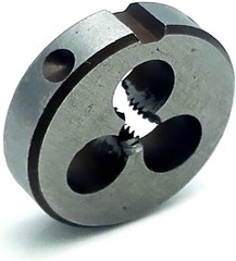 HSS 4mm x 0.7 Metric Die Right Hand Thread M4 x 0.7mm Pitch x 0.7mm, Silver