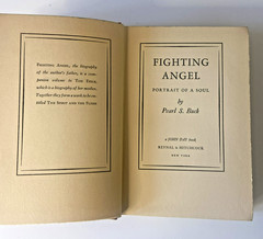 Fighting Angel by Pearl S. Buck First Edition 1936 Reynal & Hitchcock Vtg Book