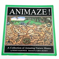 Animaze Wendy Madgwick Lorna Hussey 1993 Paperback Kids Puzzle Maze Book