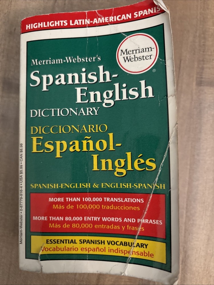 Merriam-Webster’s Spanish-English Dictionary by Merriam-Webster Editors…