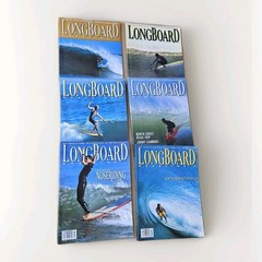 Longboard Magazine Lot of 6 – 2004 Jimmy Gamboa Interview Issue Noseriding VGC