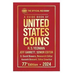 2024 Redbook ~ A Guide Book of United States Coins Hardcover by Jeff Garrett NEW