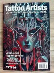2025 TATTOO ARTISTS UK & Ireland Yearbook 168 Pages TATTOO INK BOOK Dan Hancock