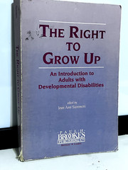 The Right to Grow Up 1986 Occupational Therapy 336 Pages