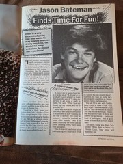 VTG DREAM GUYS Magazine Jan 1987 Michael J. Fox, Sean Astin, Bon Jovi, River EX