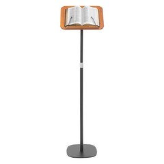 Adjustable Music Stand,Wood Book Stand & Desktop Stand,Floor Bible Holder Stand