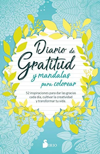 Sirio Press Diario de Gratitud Y Mandalas Para Colorear (Paperback)