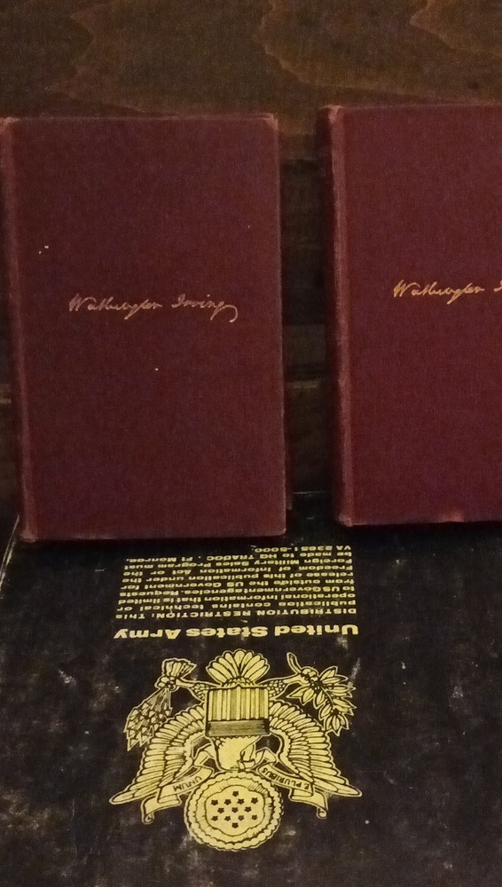 Washington Irving Antique Books Collectible Lot Literature & Fiction