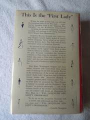 HBDJ I Was Jacqueline Kennedy’s Dressmaker by Mini Rhea – 1962 1st Edition
