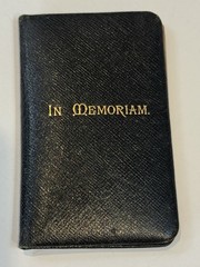 RARE Antiquarian Memorial Leather Bound Small Book SIR HARRY FREELING 1914