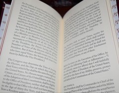 Constitution and the Declaration of Independence New Pocket Leather Bound Gift
