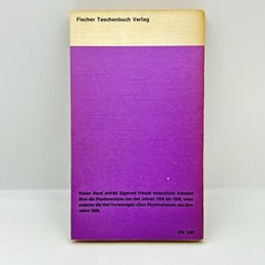Darstellungen De Psychoanalyse Sigmund Freud Fischer Taschenbuch Verlag 1973