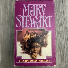 Mary Stewart THE GREAT ROMANTIC TRILOGY Merlin BOX SET Crystal Cave Hollow Hills