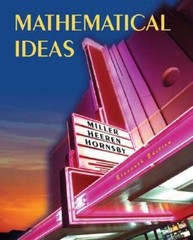 Mathematical Ideas – Hardcover By Miller, Charles D – GOOD