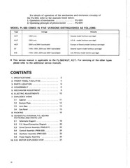 PIONEER PL-560 Turntable Service Manual – BINDING – COVERED – XL FOLDOUT PAGES