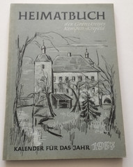 1957 Heimatbuch des Grenzkreises Kempen-Krefeld Kalender fur das Jahr 1957 BOOK