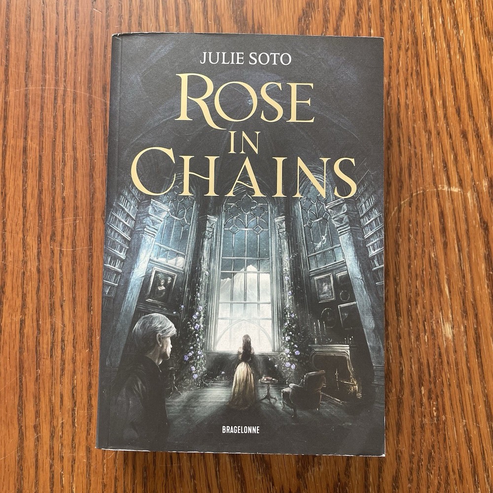 French Rose In Chains Paperback Sprayed Edges Julie Soto