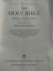 Rare Antique♱Holy Bible♱ Revised Standard Version World Publishing Co. 1962 Read