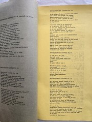 Original 1968 Diane Di Prima REVOLUTIONARY LETTERS 34 Poems Folio 8.5″ x 14″