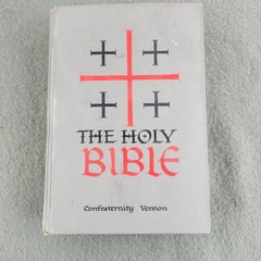 1961 The Holy Bible Confraternity Version HC Catholic Douay-Rheims Benziger Bros