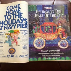Vintage Chicago Magazine “Where” 130 Pages Shop Dine Ads Maps Booklet 1997