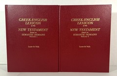 Set of 2 Greek-English Lexicon of the New Testament 1989 Hardcovers 2nd Edition