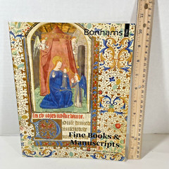 Bonham’s Fine Books Auction Catalog 2-17-2013 LA SanFran 112 pages Like New!