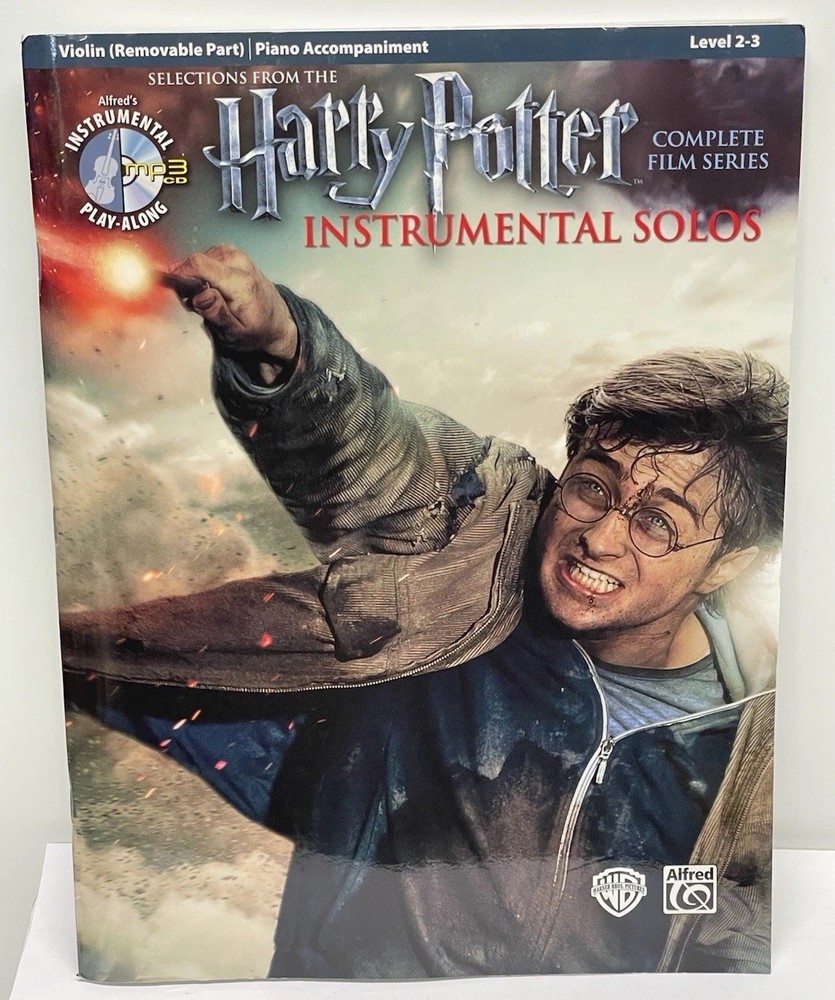 Harry Potter Instrumental Solos for Strings Violin Book & Online Audio Software