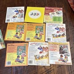 VTG Walt Disney See Hear Read Books Lot of 14, BOOKS ONLY, NO RECORDS/Cassettes