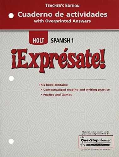 Expresate: Cuaderno de Actividades, – Paperback, by Mayanne Wright – Very Good