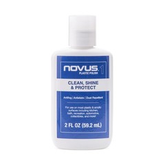 7026 Plastic Clean Shine #1 Polish Scratch Remover 2 Ounce Bottle Liquid