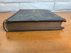 Antique 1891 Holy Bible – Self-Pronouncing Large Family Hardcover – A.J. Holman