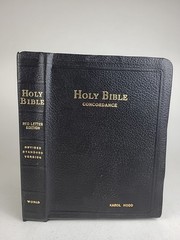 Holy Bible Self Pronouncing Edition Revised Standard Old New Testaments 1961