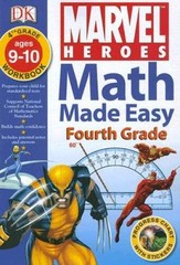 Math Made Easy: Marvel Heroes: Fourth Grade – Paperback By DK – VERY GOOD