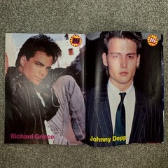 16 Magazine December 1989 NKOTB Haim Monkees Depp Chad Gibson Grieco & Fred