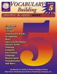 Vocabulary Building, Grade 5 (Practice & Apply)