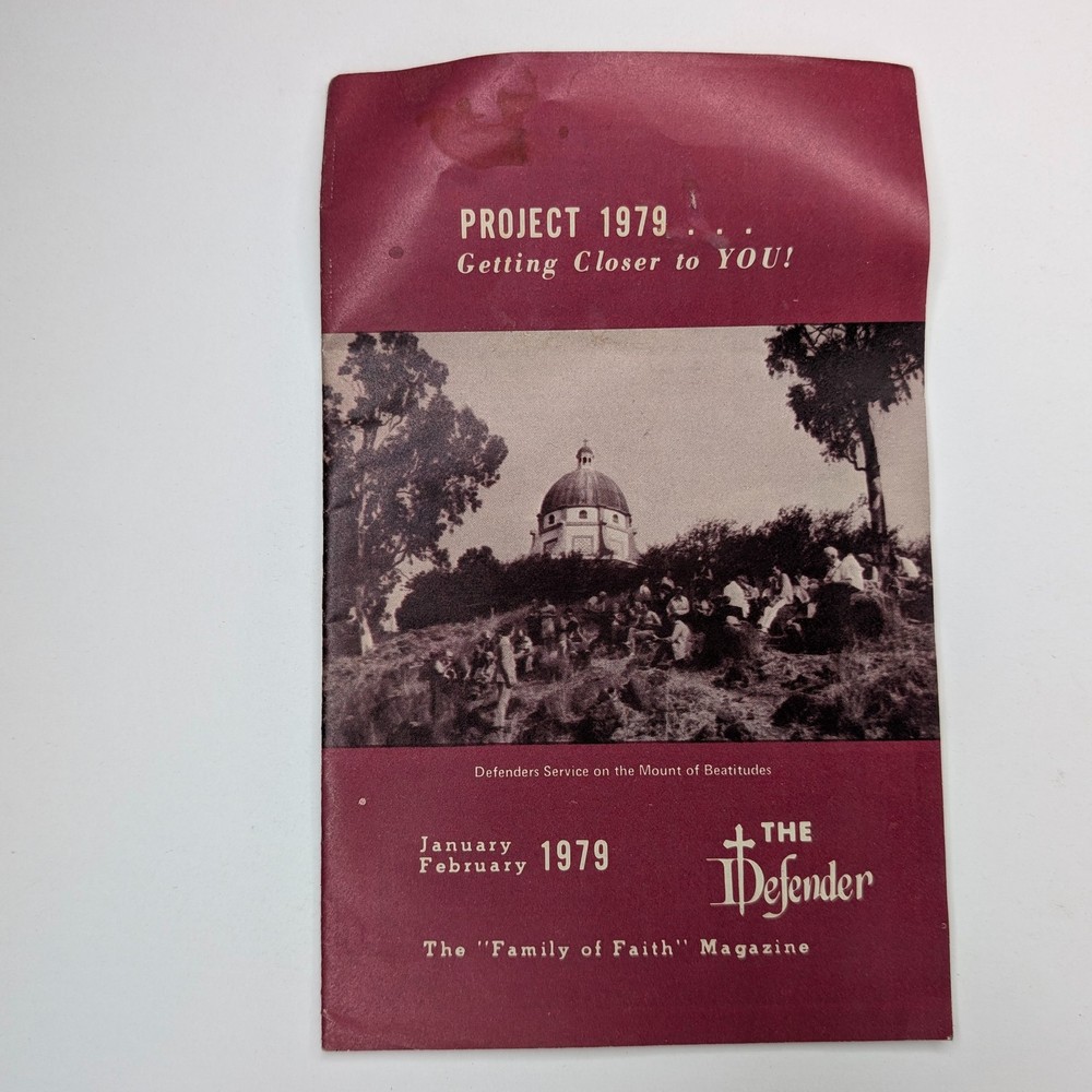 JAN FEB 1979 The Defender Magazine Project 1979 Christian Faith Family Prophecy