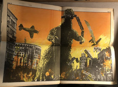 THE MONSTER TIMES #7 (1972) Horror SF Fantasy newspaper (w/poster) FINE-