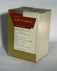 PIUS PARSCH c1950s The Church’s Year Of Grace 5 Volume Set w/Slipcover & DJs