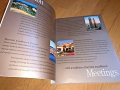 2001 MARRIOTT HOTELS MEETING PLANNERS GUIDE – 592 pages