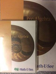 Pre-Algebra Instruction Manual – Hardcover By Steven P. Demme – VERY GOOD